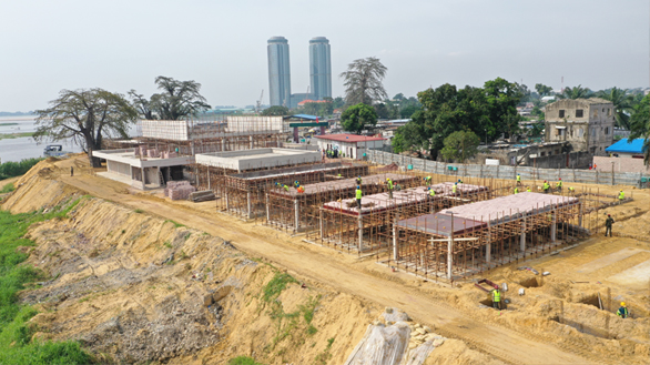 Port de yoro en construction